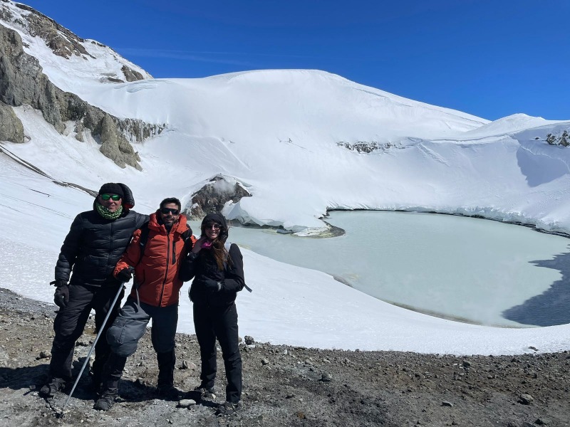 Misin volcn Copahue, un relato en primera persona